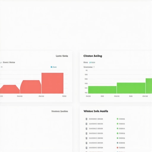 Local SEO Monitoring Dashboard Screenshot of local ranking and citation analysis tools used for GMB management.