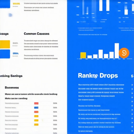 Understanding Why Your GMB Disappears Infographic illustrating common reasons for Google My Business map pack disappearance and ranking drops.