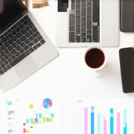 Effective Tools for Local SEO Stability Desk setup with SEO tools and analytics for maintaining local Google My Business rankings