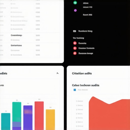 Screenshot of local SEO dashboard monitoring Google Maps rankings and citations