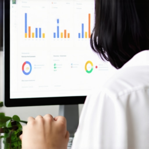 Monitoring Tools for Local SEO Success Person analyzing local SEO data on BrightLocal interface on computer