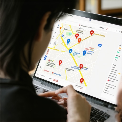 Restoring Map Visibility in 2026 Person working on Google My Business profile to recover map listing