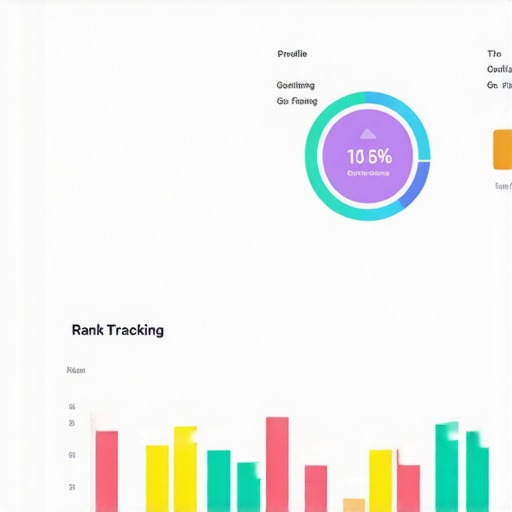 Dashboard demonstrating tools used for maintaining local rankings and profile health