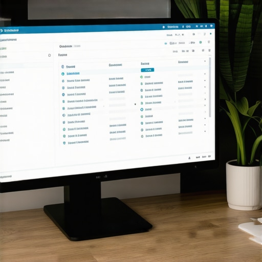 A person analyzing local search rankings and data validation charts on a computer screen